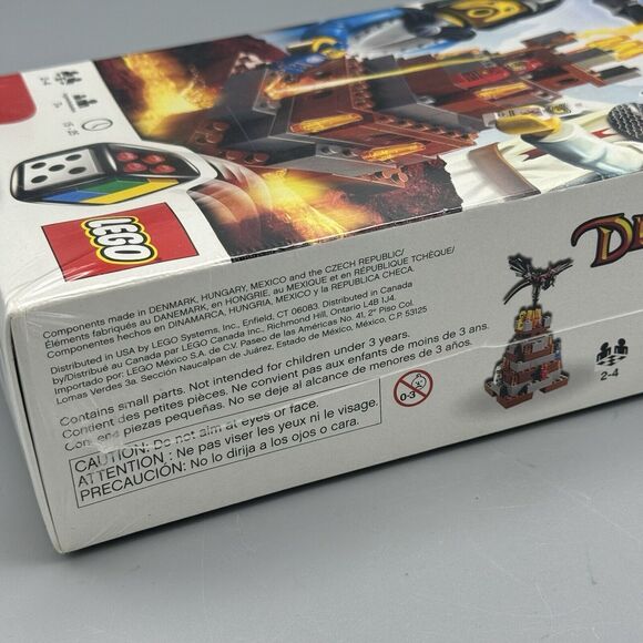 New Factory Sealed LEGO Games Lava Dragon 3838 Building Toys Game 2 to 4 Players - Picture 13 of 13